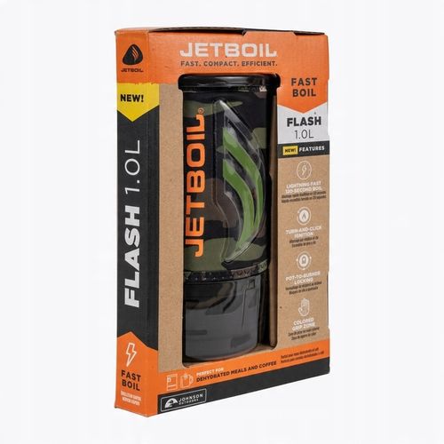 Kuchenka turystyczna Jetboil New Flash Personal Cooking System dark camo na Arena.pl