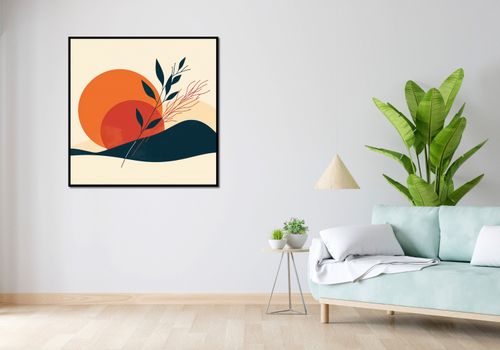 Plakat 100x100cm Zmierzch w Ciszy na Arena.pl