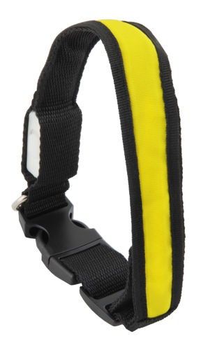 Obroża LED żółta - M na Arena.pl