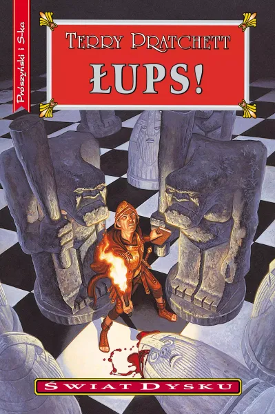 Łups - Zabawna powieść fantasy sci-fi książka z cyklu Świat Dysku - Tom 34 zdjęcie 1