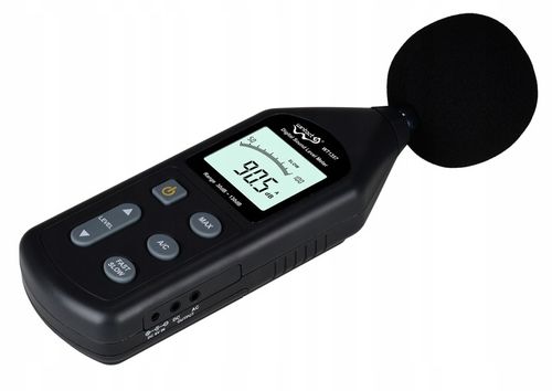 DECYBELOMIERZ SONOMETR MIERNIK NATĘŻENIA POZIOMU DŹWIĘKU, HAŁASU, GŁOŚNOŚCI na Arena.pl