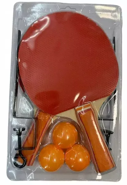 Paletki do ping ponga z siatką zdjęcie 1