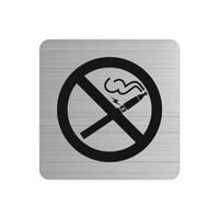 TABLICZKA nierdzewna Z GRAWEREM zakaz palenia papierosów elektronicznych