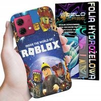 ETUI DO MOTOROLA EDGE 40 NEO - ROBLOX GRY BAJKI FORTNITE GTA US + FOLIA