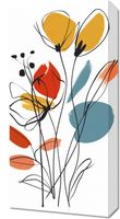 Obraz 30x60cm Ogród przy Lecie