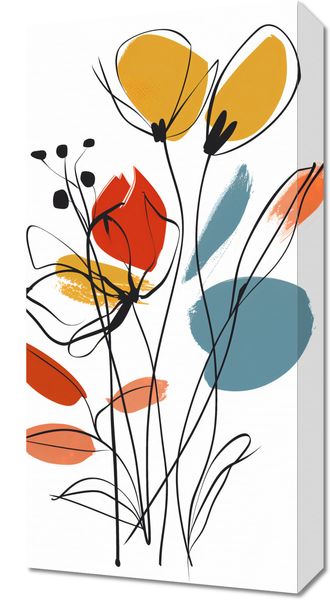 Obraz 30x60cm Ogród przy Lecie zdjęcie 1