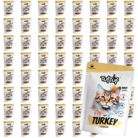 MOKRA KARMA DLA KOTA TufTuf Saszetka mielonka z indykiem ZESTAW 60x300g