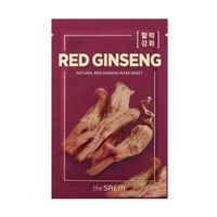 The SAEM Natural Mask Sheet Maska na tkaninie - Red Ginseng 21ml