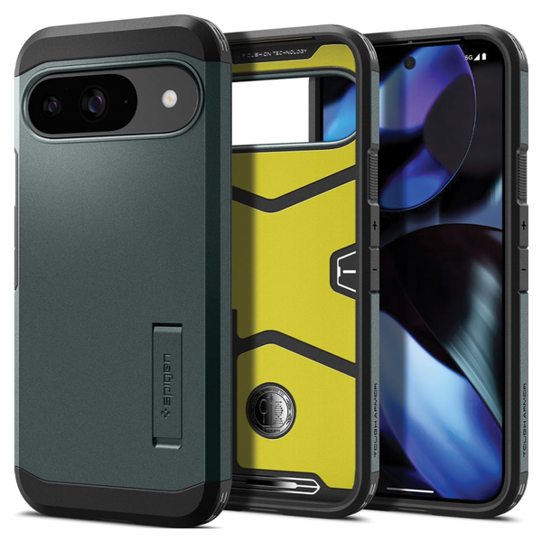 SPIGEN TOUGH ARMOR GOOGLE PIXEL 9 / 9 PRO ABYSS GREEN zdjęcie 1