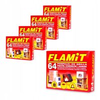 ZESTAW Podpałka biała FLAMiT do GRILLA KOMINKA rozpałka 320 kostek