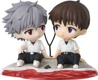 Rebuild of Evangelion Chibi - Shinji Ikari & Kaworu Nagisa 8 cm