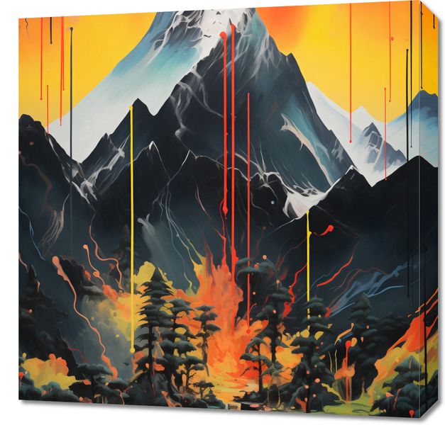 Obraz 60x60cm Górska Alchemia zdjęcie 1