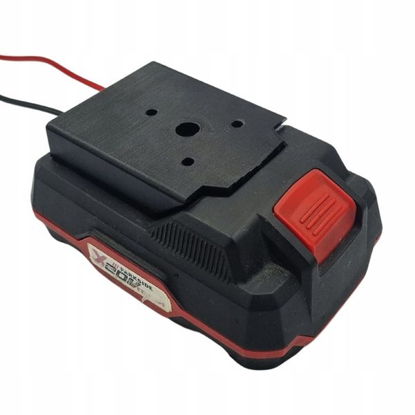 Adapter do baterii Parkside x20 z przewodami zdjęcie 1