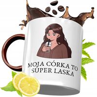 Kubek Bordowy Dla Córki Na Urodziny Prezent Z Nadrukiem Ze Zdjęciem