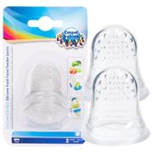 CANPOL Wymienne siateczki silikonowe do podawania pokarmu 2 sztuki