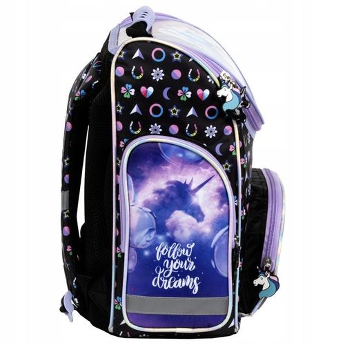 TORNISTER SZKOLNY ZESTAW JEDNOROŻEC DLA DZIEWCZYNKI DO 1 KLASY UNICORN 6cz. na Arena.pl