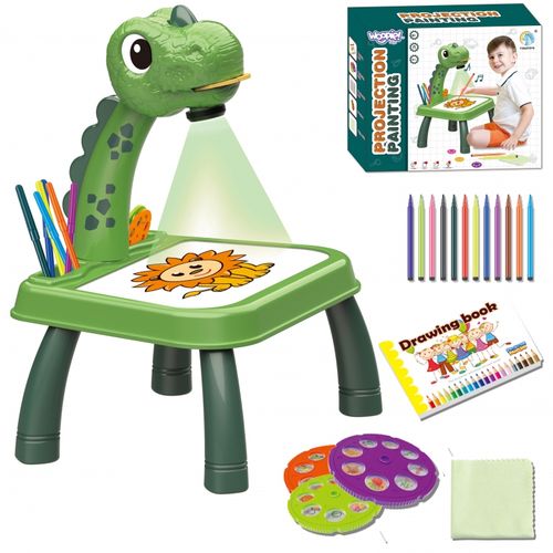 WOOPIE Drawing Board Dinosaur Projector + Markers na Arena.pl
