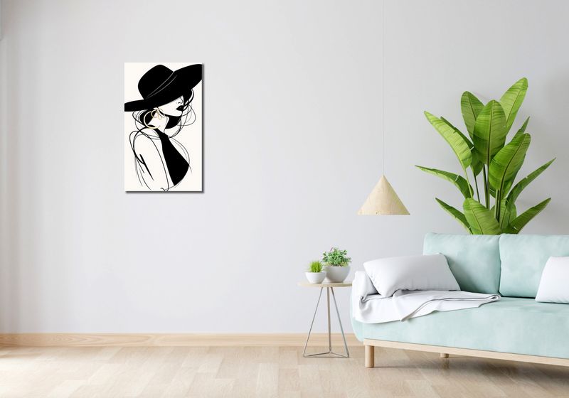 Obraz 40x70cm Uwikłana Elegancja zdjęcie 2