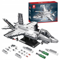 KLOCKI KONSTRUKCYJNE REOBRIX SAMOLOT WOJSKOWY F-35 LIGHTNING II FIGHTER JET