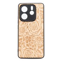 Drewniane Etui Bewood do Xiaomi Redmi Note 14 5G RÓŻE ANIEGRE