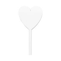 Znak informacyjny z płyty pilśniowej do sublimacji - serce