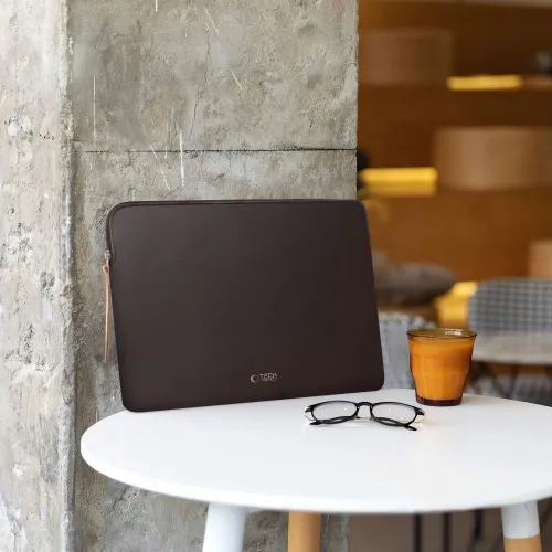 torba tech-protect fleece na laptopa 13-14" - brązowa na Arena.pl