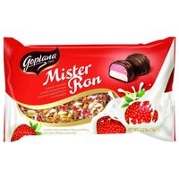 CUKIERKI GOPLANA MISTER RON TRUSKAWKOWE W CZEKOLADZIE 1 KG