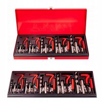 Gwintowniki Zestaw Naprawczy do Gwintów 131 Elementów Sztuk Kraft&Dele