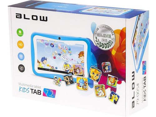 BLOW Tablet kidsTAB 7 QUAD CORE niebieski + etui na Arena.pl