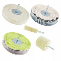 ZESTAW DO POLEROWANIA ALUMINIUM STALI DUŻE TARCZE!