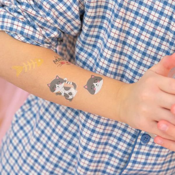 Tatuaże zmywalne Kotki zdjęcie 2