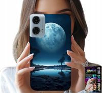ETUI DO MOTOROLA G34 5G - PEŁNIA KSIĘŻYCA KSIĘŻYC FUTERAŁ + FOLIA