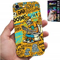 ETUI DO IPHONE SE / SE2 - DOING SHIT KOŚCIOTRUP NA KIBLU CASE