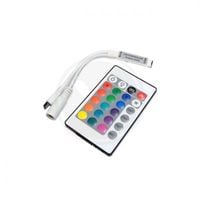 STEROWNIK LED RGB 6A 72W IR DO TAŚM LED 5-24V DC