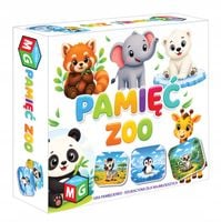 gra pamięciowo edukacyjna pamięć - zoo