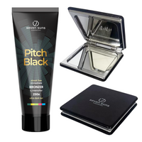 7suns Pitch Black Ultra Ciemny Bronzer 250ml  + Podwójne Lusterko Gratis