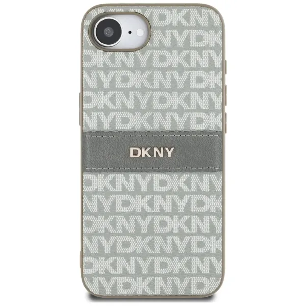 etui dkny repeat texture pattern with tonal stripe na iphone 16e zdjęcie 3