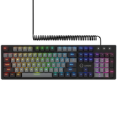 LORGAR Klawiatura Gamingowa Azar 514, przewodowa, RGB, Czarna