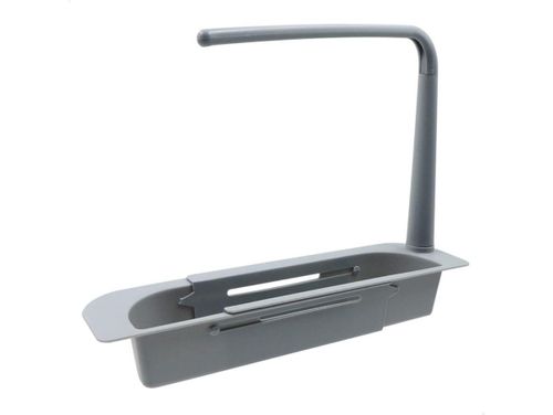 Organizer uchwyt na gąbke półka pojemnik do zlewu rozsuwany na Arena.pl