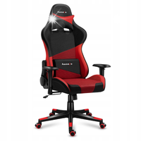 Fotel Gamingowy HUZARO Force 6.2 Czerwony Mesh regulacja