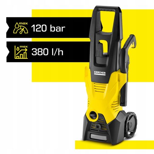 Myjka ciśnieniowa Karcher K3 120 bar do kostki brukowej samochodu na Arena.pl