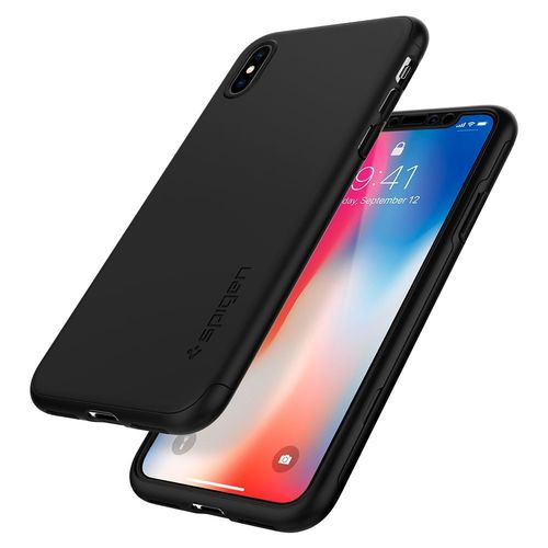 SPIGEN THIN FIT 360 Apple iPhone X - BLACK na Arena.pl