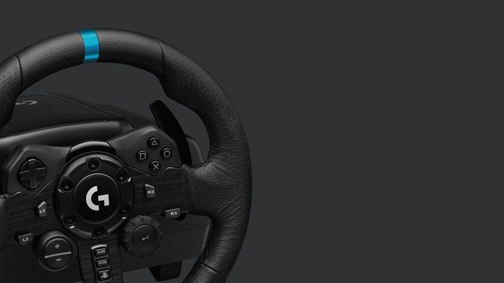 KIEROWNICA LOGITECH G923 TRUEFORCE PC PS4 PS5 + SHIFTER BIEGI - ZESTAW zdjęcie 6