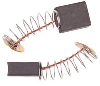 Szczotki węglowe 7.5x14x18 mm do elektronarzędzi marketowych.
