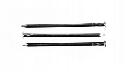 Gwoździe budowlane 3,0x80mm 3 cale Czarne Gładkie 3" 5kg - 3x80mm na Arena.pl