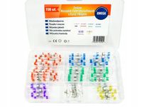 Koszulki Z Lutem Termokurczliwe Cyną Szybkozłączka Z Klejem Zestaw 150szt.