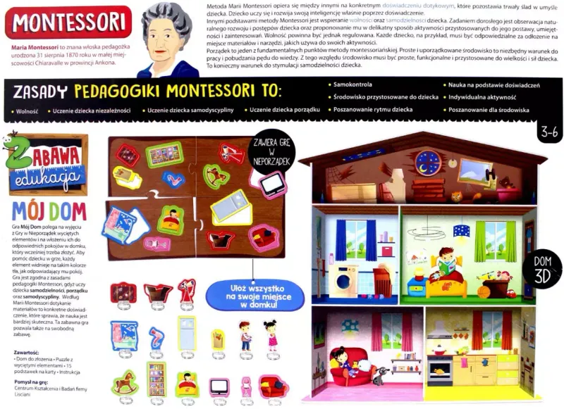 Zabawa i edukacja. Mój dom zdjęcie 4