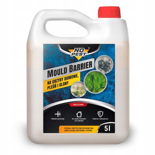 PREPARAT ŚRODEK DO ZWALCZANIA GRZYBA DOMOWEGO PLEŚNI I GLONÓW NO PEST 5L na Arena.pl
