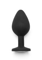 diamond booty jewel medium black