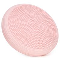 Poduszka sensoryczna do siedzenia, z pompką dysk do ćwiczeń sensomotoryczny jeżyk różowy